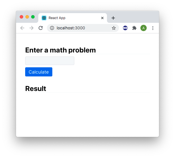 React App Layout